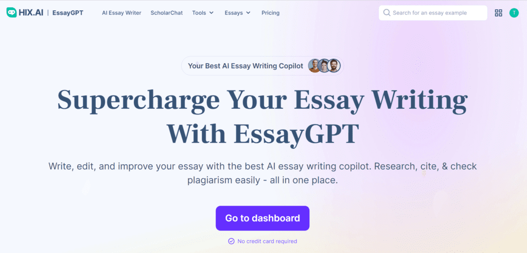 a comprehensive AI essay assistant